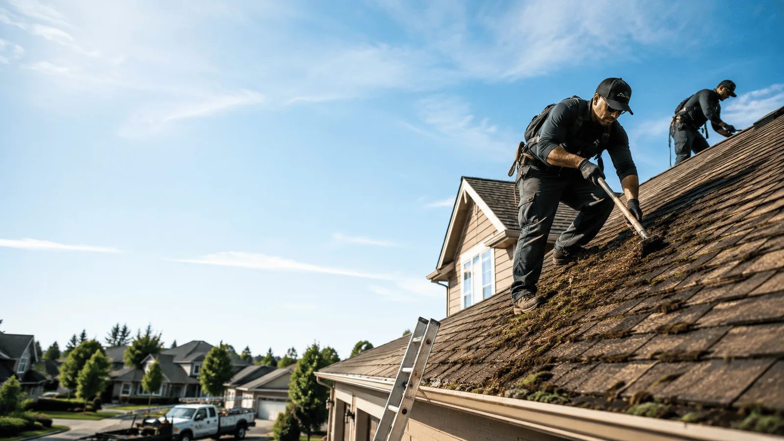 Roof Moss Removal in Pine Bluffs, WY near me